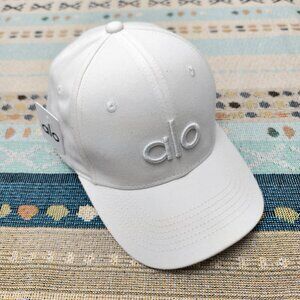 NWT ALO Yoga White Off-Duty Baseball Cap